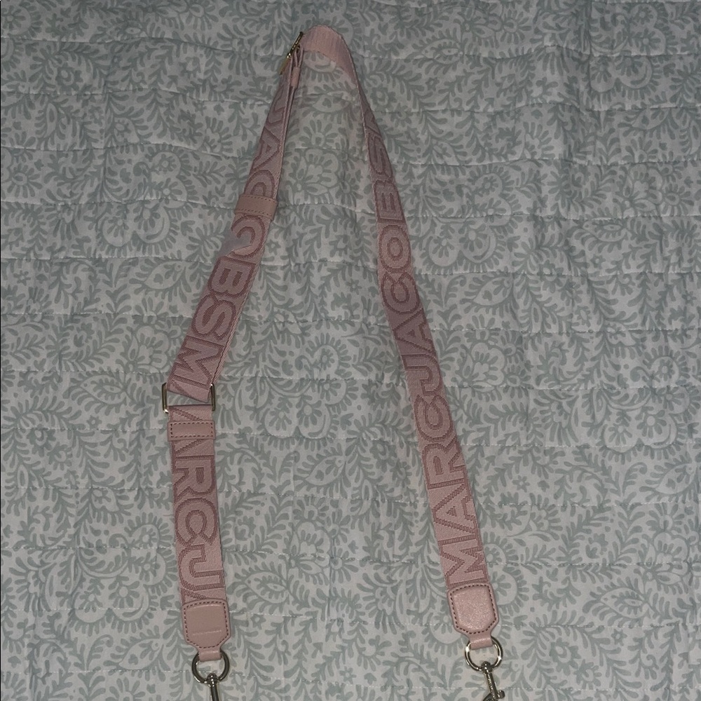 Marc Jacobs Pink Logo Belt